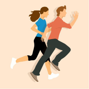 ragazzi che fanno allenamento di corsa